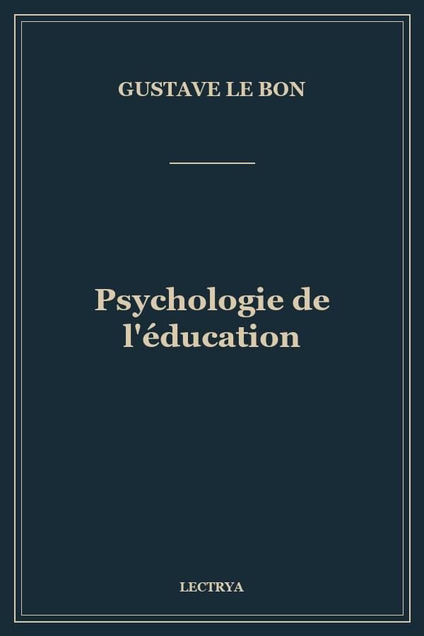 Psychologie de l'éducation
