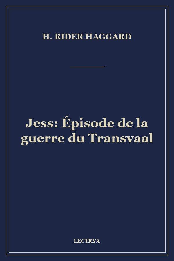 Jess: Épisode de la guerre du Transvaal