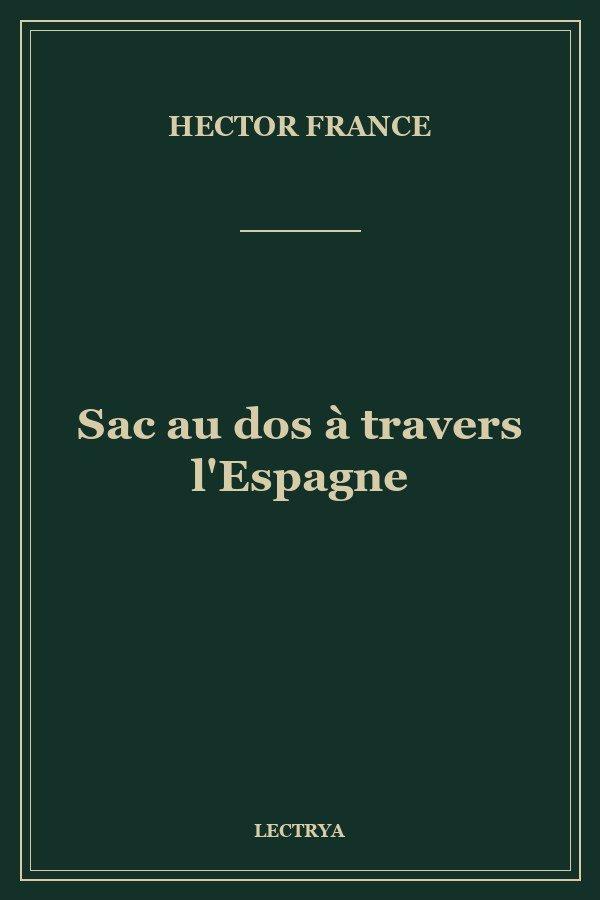 Sac au dos à travers l'Espagne