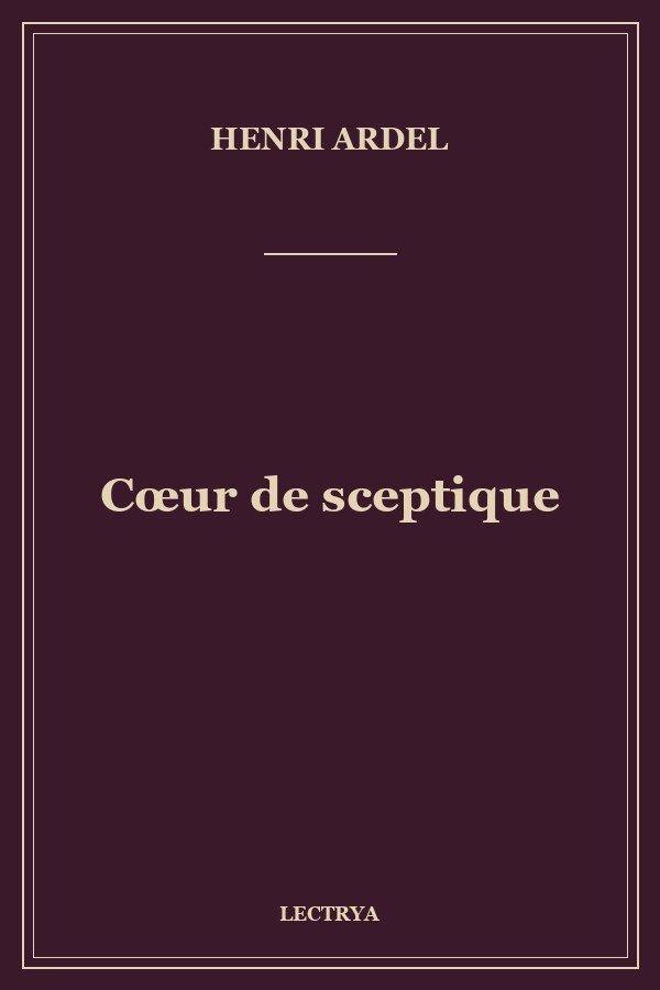 Cœur de sceptique