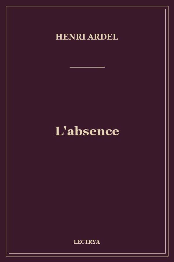L'absence