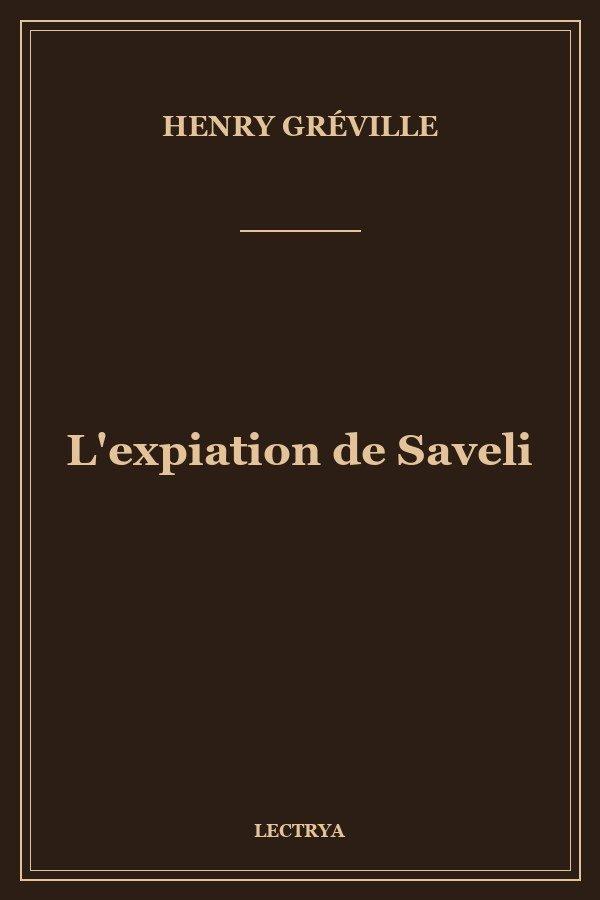 L'expiation de Saveli