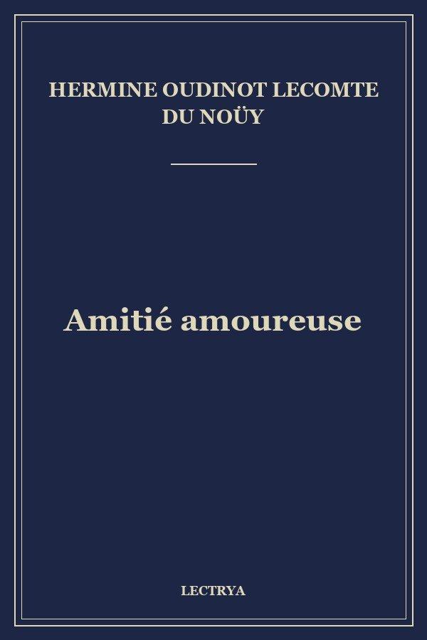 Amitié amoureuse