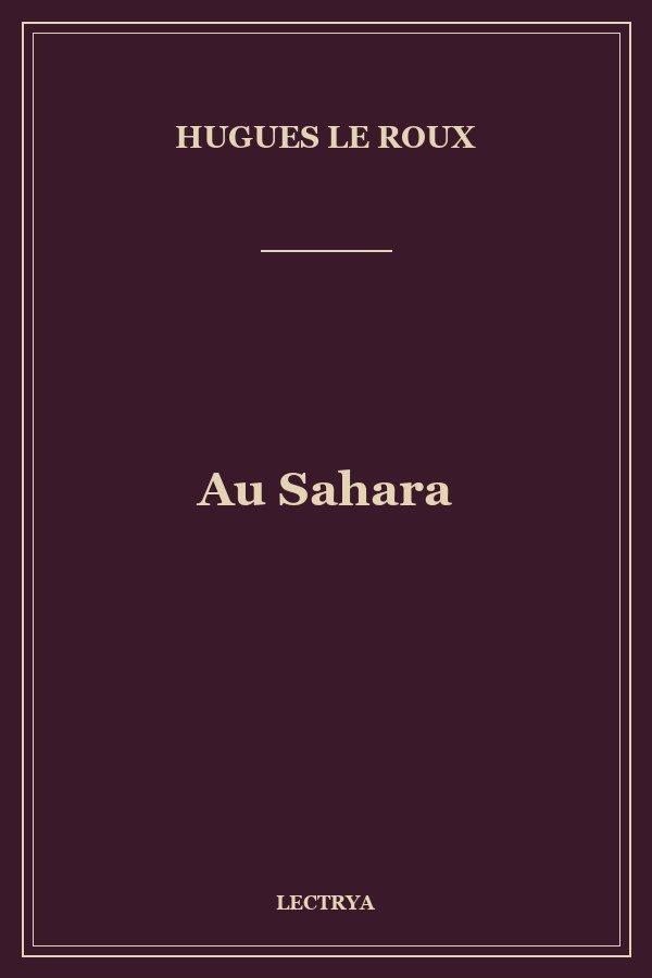 Au Sahara