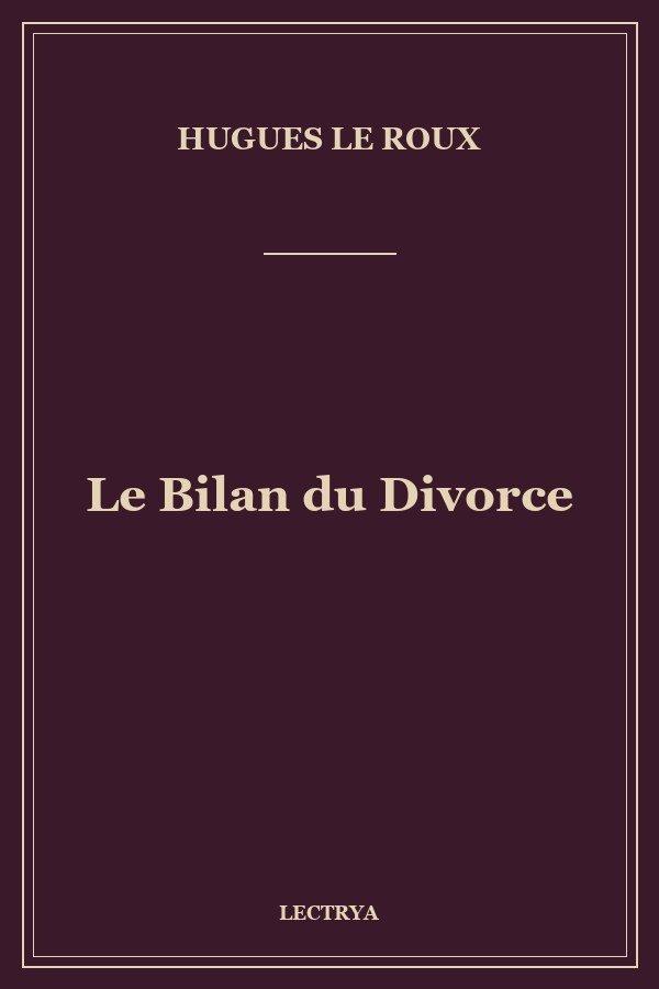 Le Bilan du Divorce
