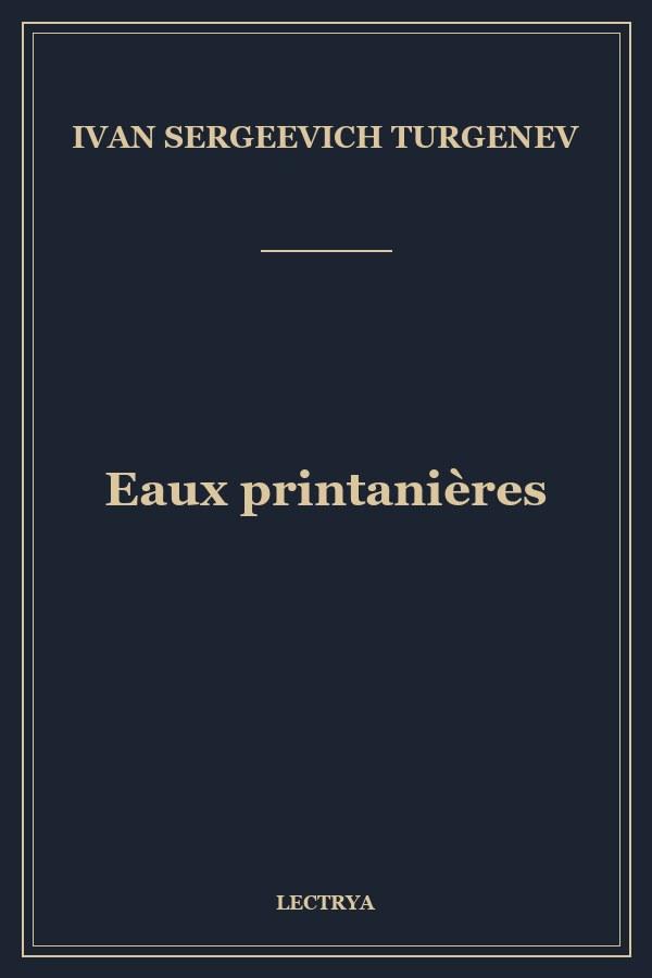 Eaux printanières