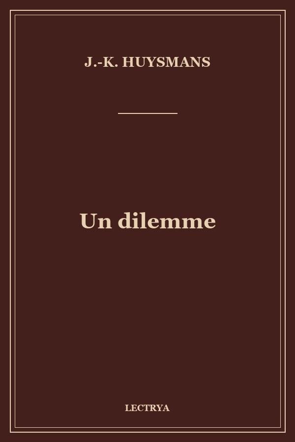 Un dilemme
