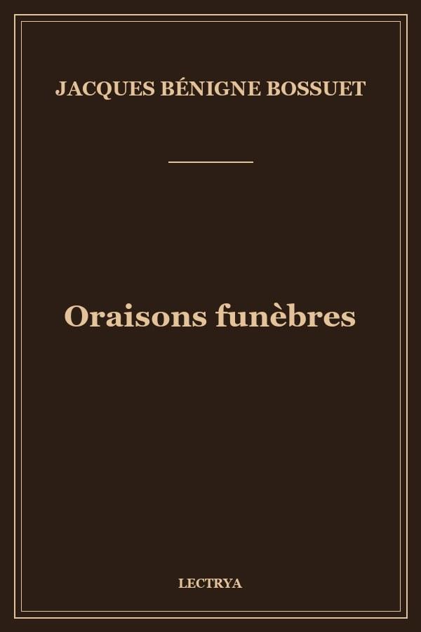 Oraisons funèbres