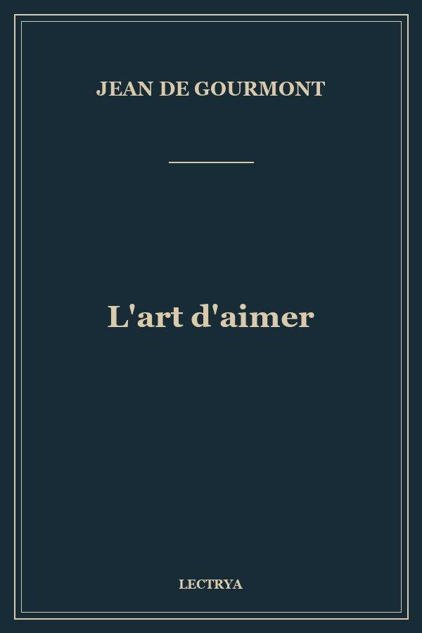 L'art d'aimer