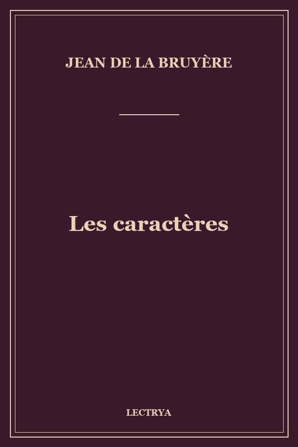 Les caractères