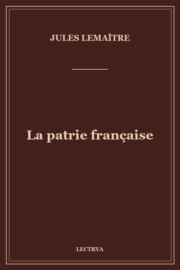 La patrie française