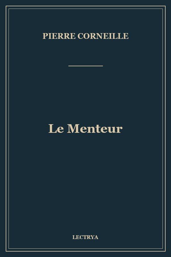 Couverture de Le Menteur