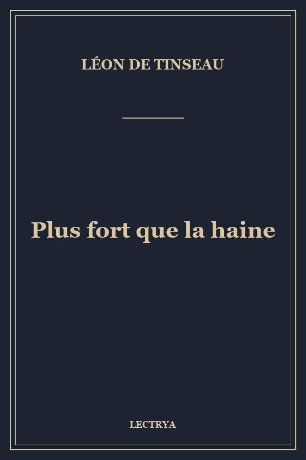 Plus fort que la haine