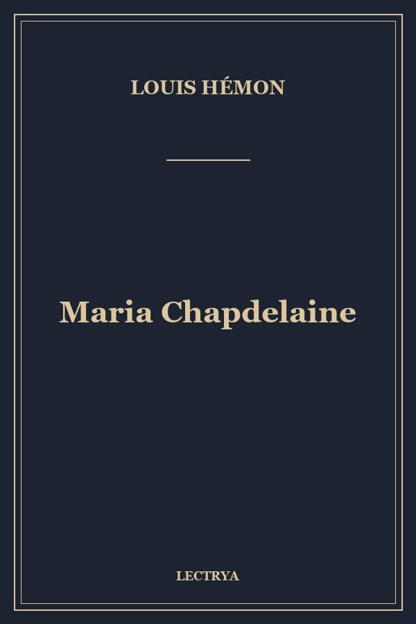 Maria Chapdelaine