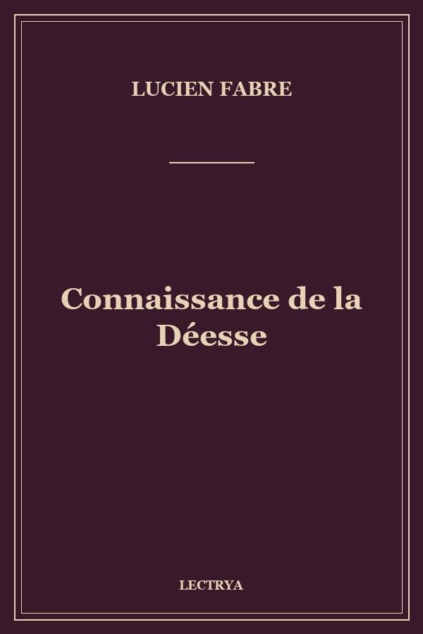 Connaissance de la Déesse