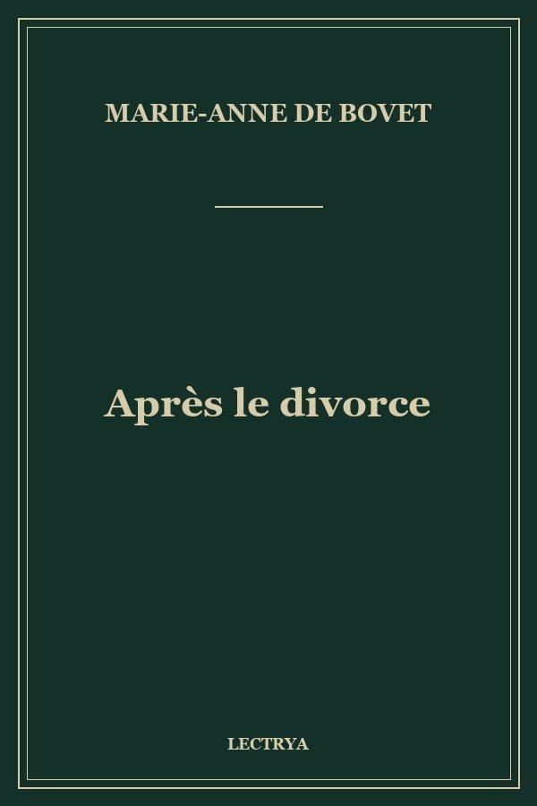 Après le divorce