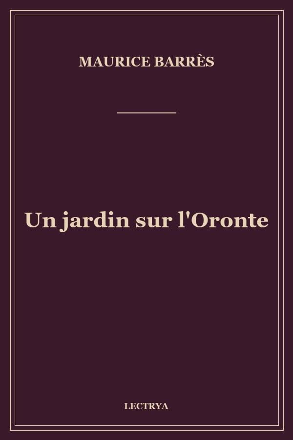 Un jardin sur l'Oronte