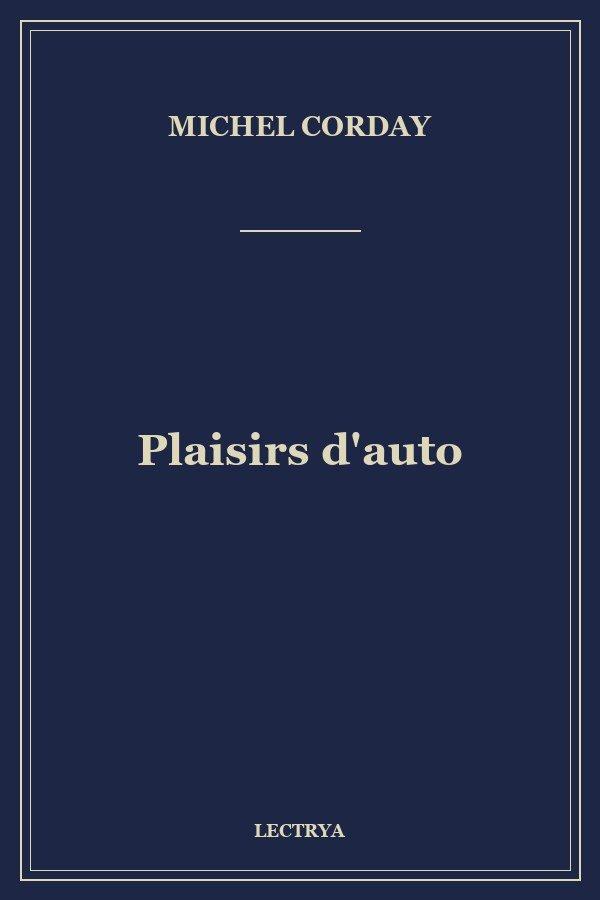 Plaisirs d'auto