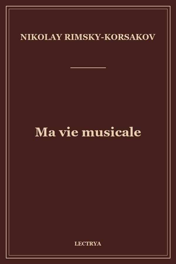 Ma vie musicale