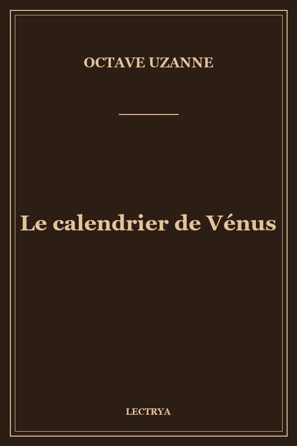 Le calendrier de Vénus