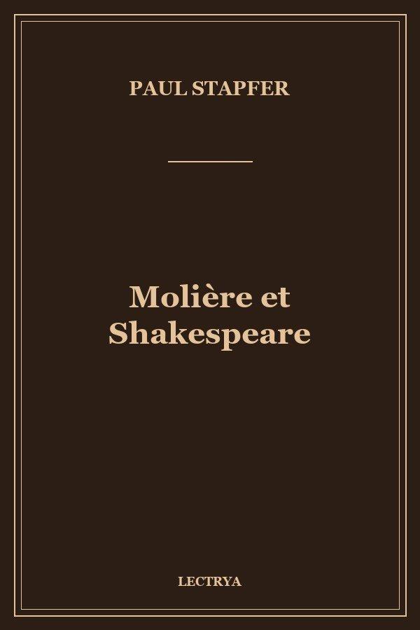 Molière et Shakespeare