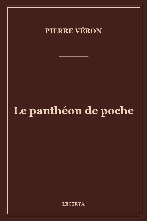 Le panthéon de poche