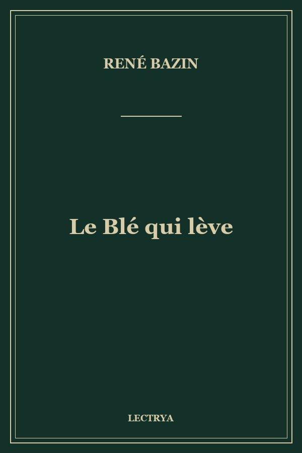 Le Blé qui lève