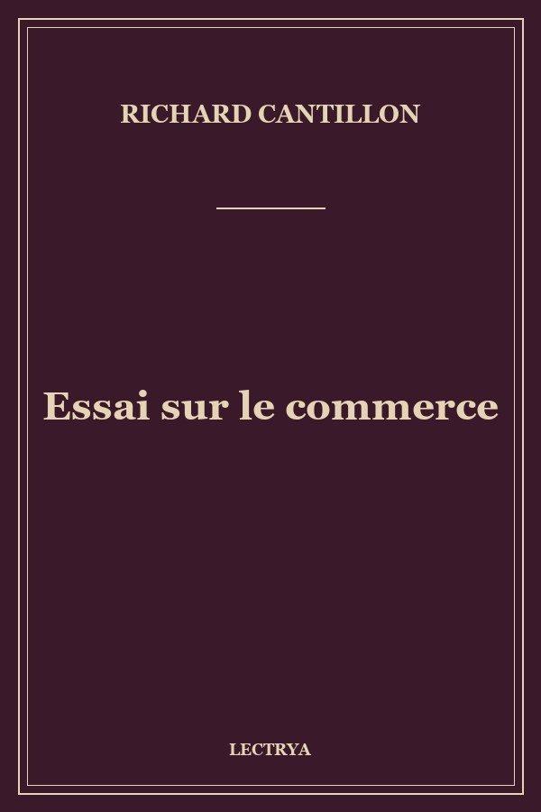 Essai sur le commerce
