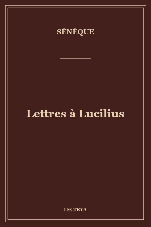 Lettres à Lucilius