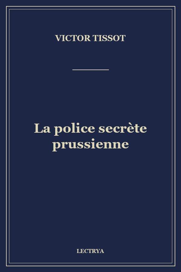 La police secrète prussienne