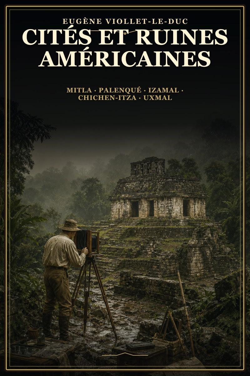 Cités et ruines américaines: Mitla, Palenqué, Izamal, Chichen-Itza, Uxmal