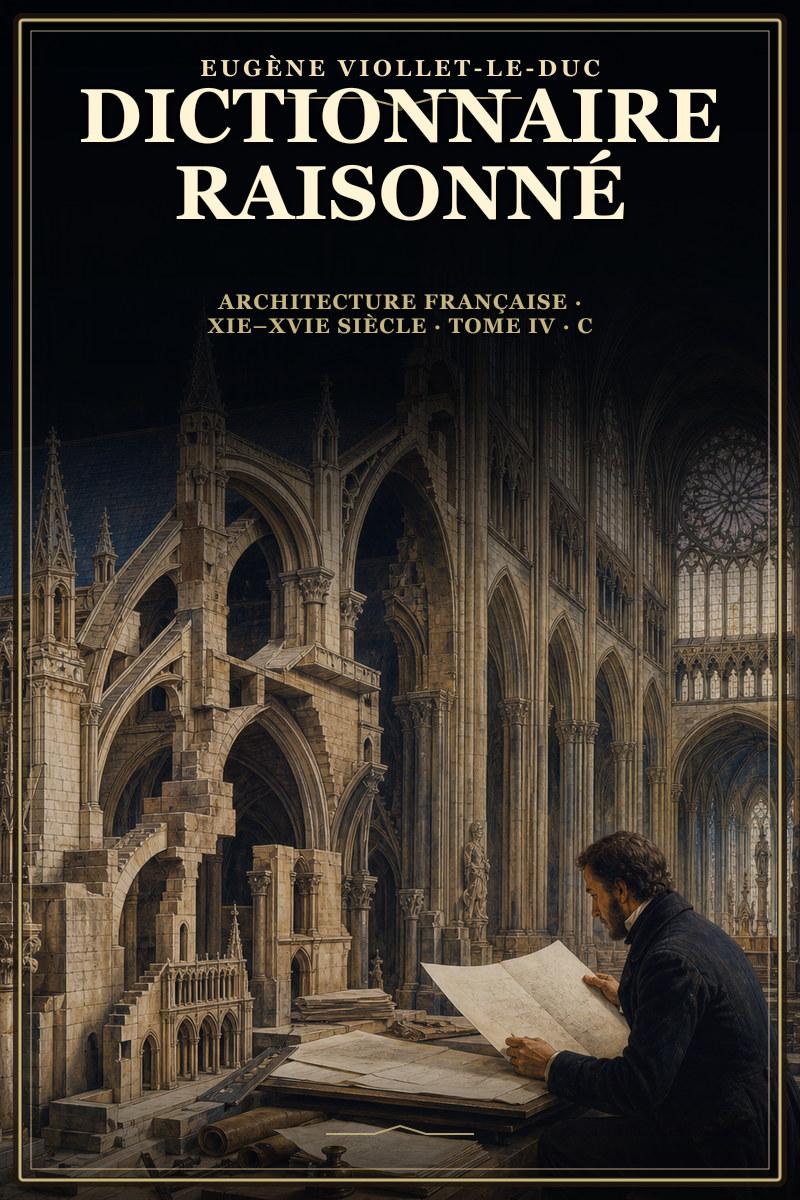 Dictionnaire raisonné de l'architecture française du XIe au XVIe siècle - Tome 4 - (C suite)