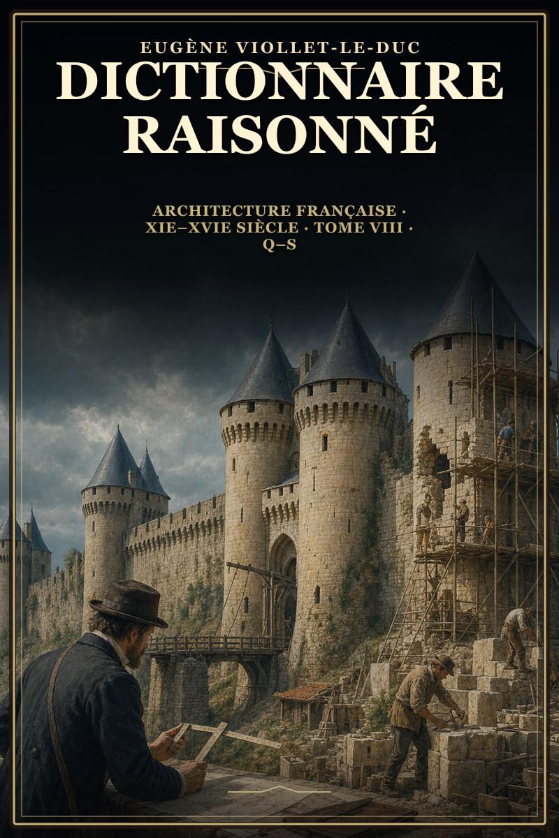 Dictionnaire raisonné de l'architecture française du XIe au XVIe siècle - Tome 8 - (Q suite - R - S)
