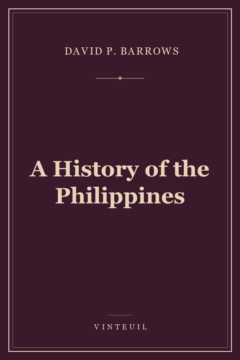 A History of the Philippines cover