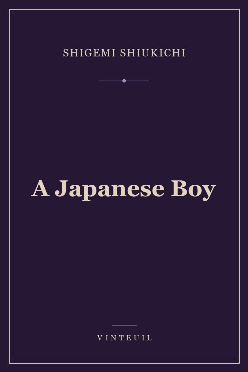 A Japanese Boy cover