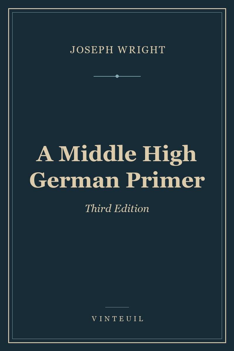 A Middle High German Primer cover