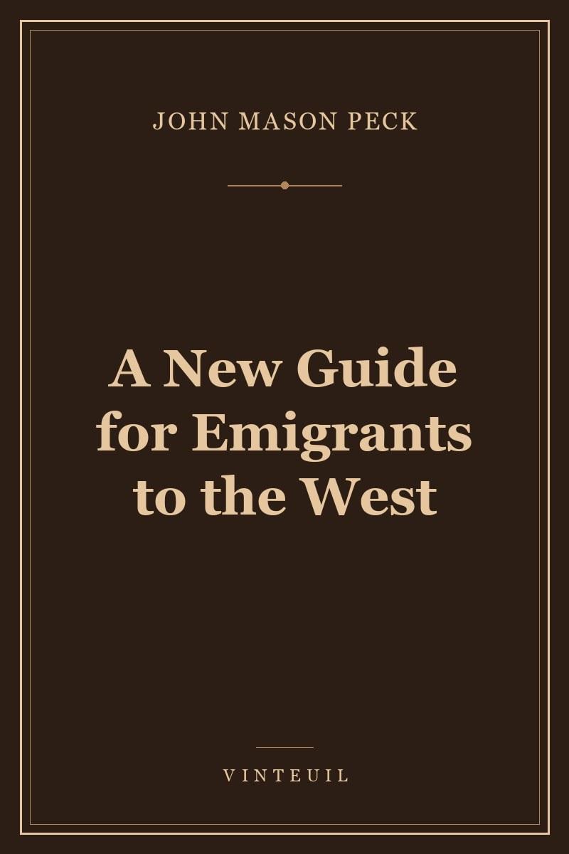 A New Guide for Emigrants to the West cover