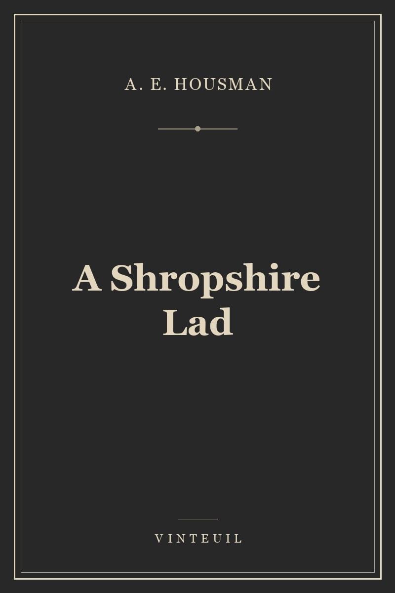 A Shropshire Lad