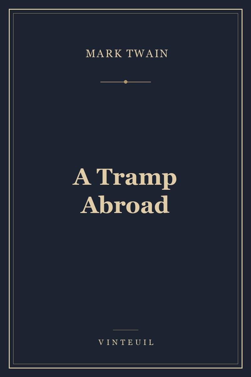 A Tramp Abroad cover