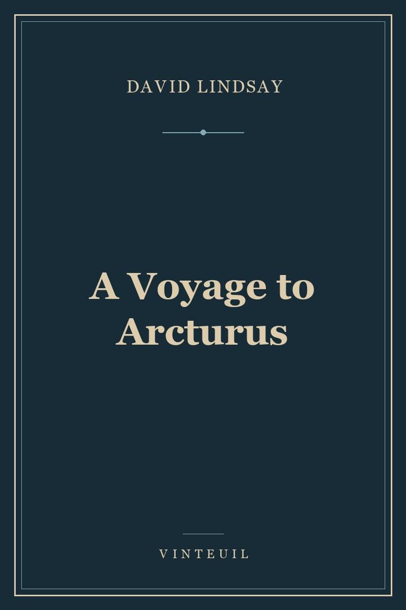 A Voyage to Arcturus cover