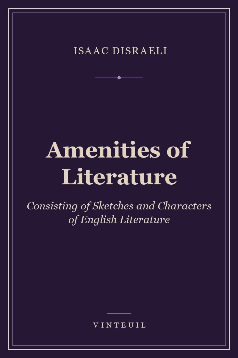 Amenities of Literature cover