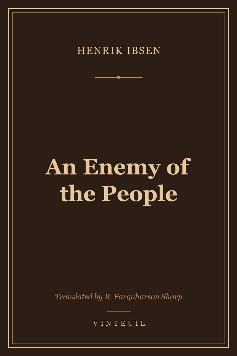 An Enemy of the People cover