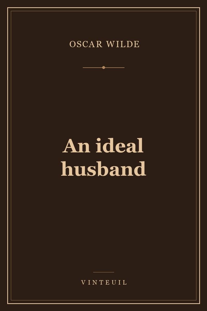 An ideal husband cover
