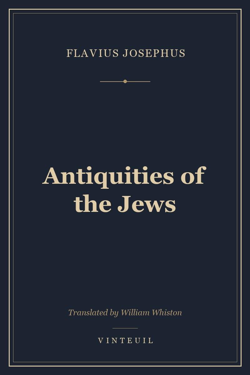 Antiquities of the Jews cover