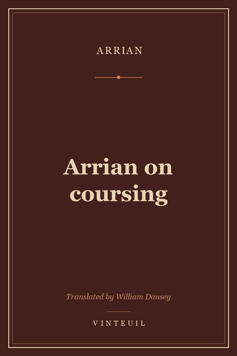 Arrian on coursing cover