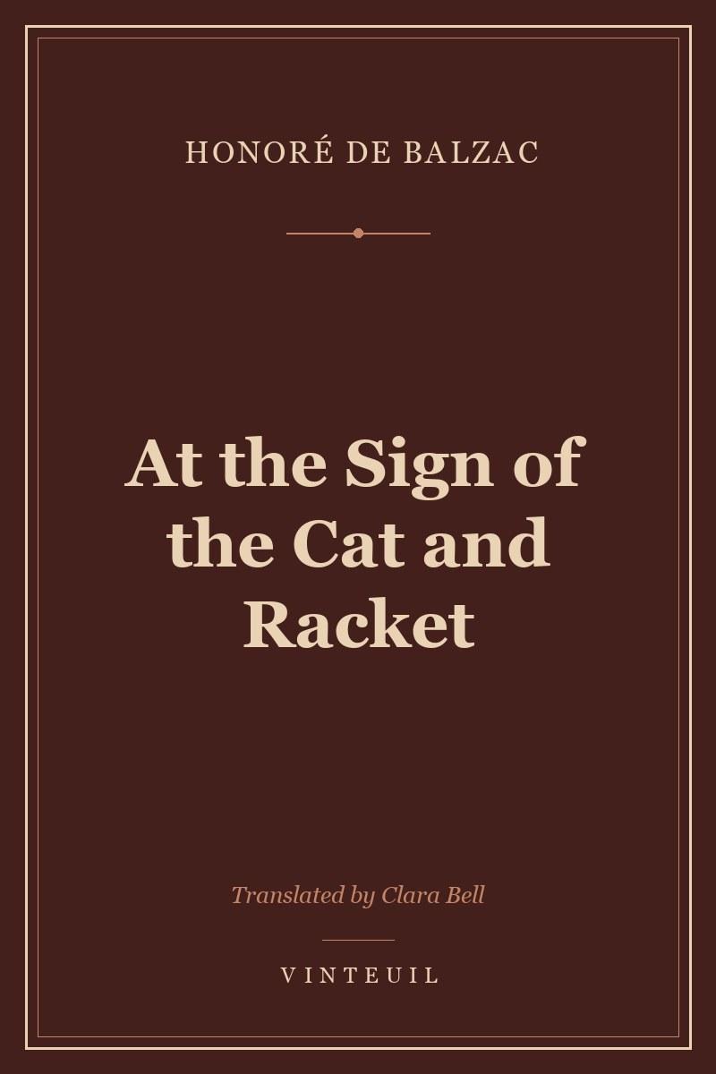 At the Sign of the Cat and Racket cover
