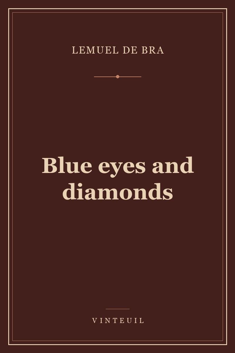 Blue eyes and diamonds cover
