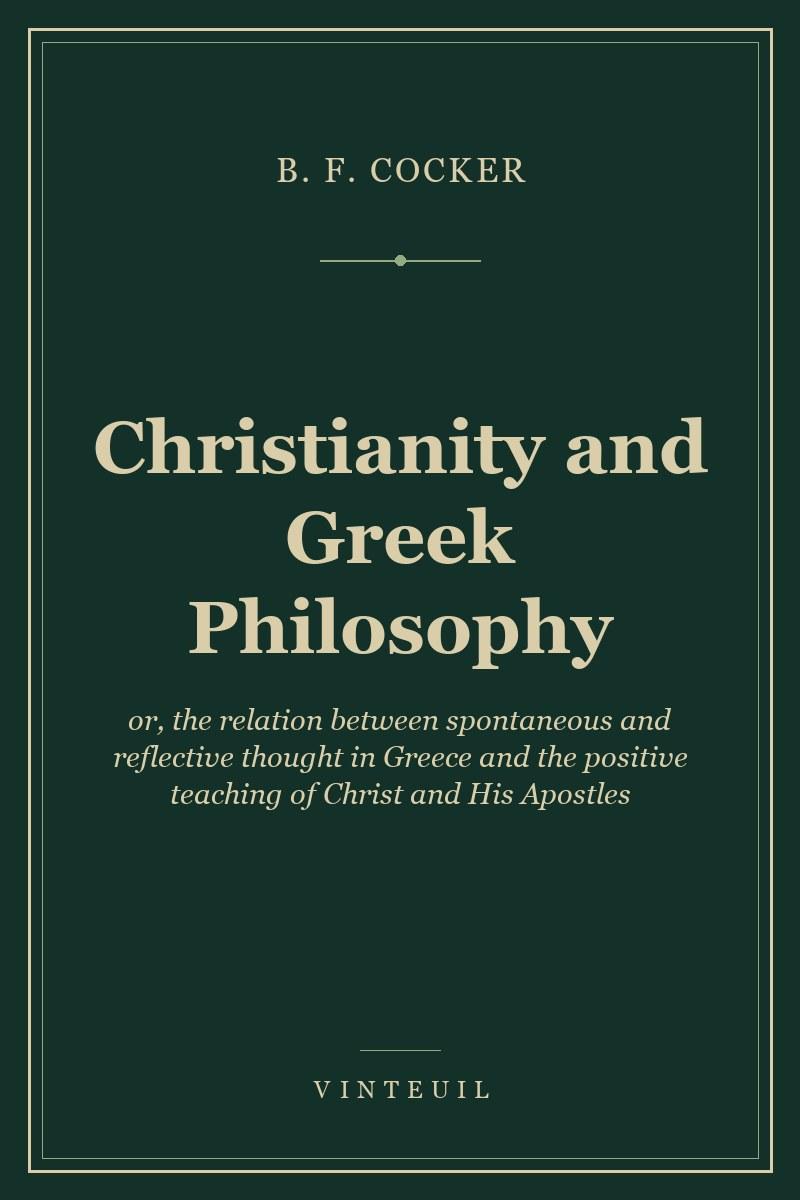 Christianity and Greek Philosophy