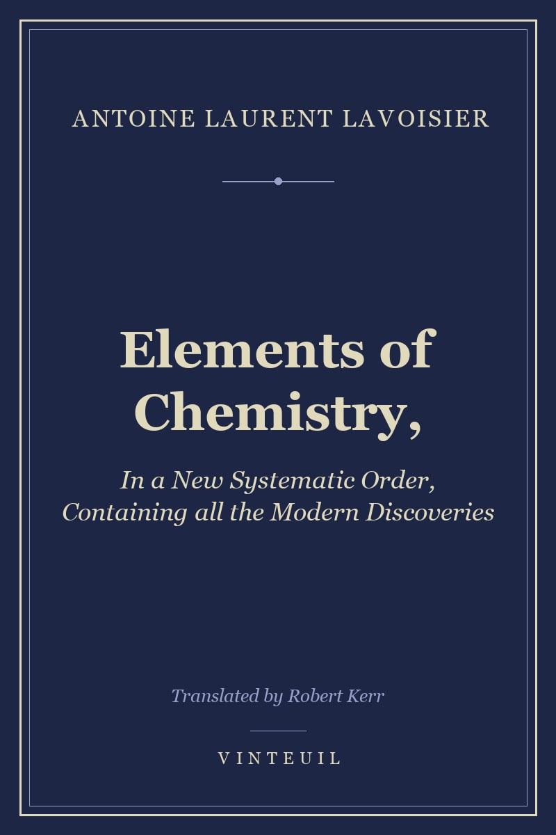 Elements of Chemistry,