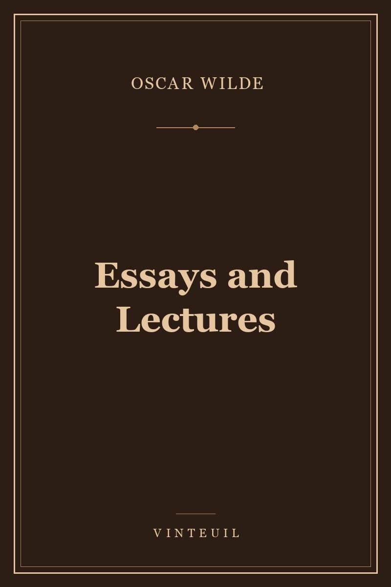Essays and Lectures